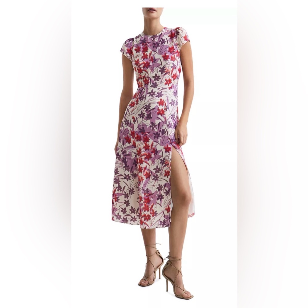 Reiss Livia midi dress size 4